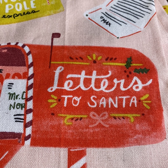 Anthropologie Letters to Santa Dish Towel Bundle - Set of Two Dish Towels - Picture 16 of 16